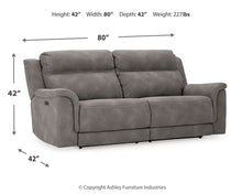 Load image into Gallery viewer, Next-Gen DuraPella 2 Seat PWR REC Sofa ADJ HDREST
