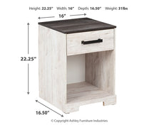 Load image into Gallery viewer, Shawburn One Drawer Night Stand
