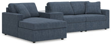 Load image into Gallery viewer, Modmax 4-Piece Sectional with Chaise and Storage Console
